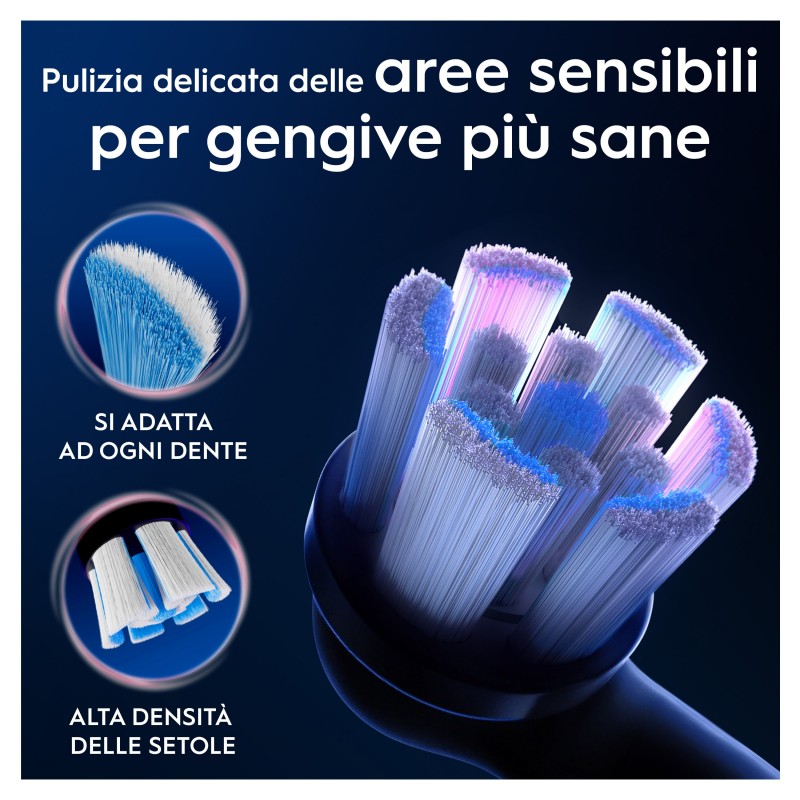 Oral-B iO RB SBF 8 FBNLSENOR Box RF C 8 pc(s) Black, Blue, White