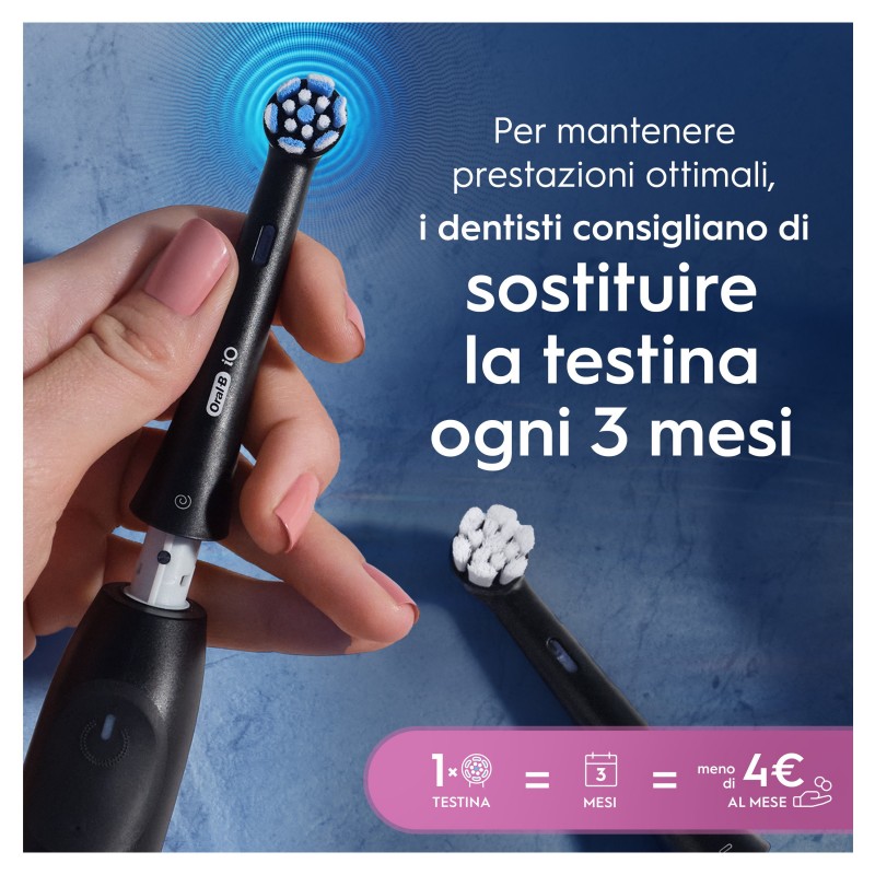 Oral-B iO RB SBF 8 FBNLSENOR Box RF C 8 pc(s) Black, Blue, White