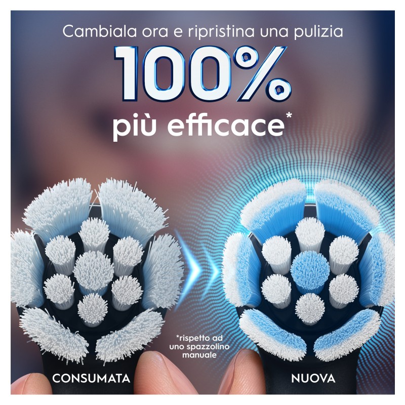 Oral-B 80782594 cepillo de cabello 2 pieza(s) Negro