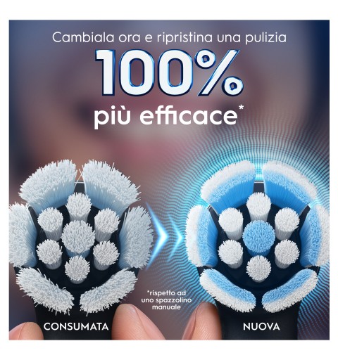 Oral-B 80782594 tête de brosses 2 pièce(s) Noir