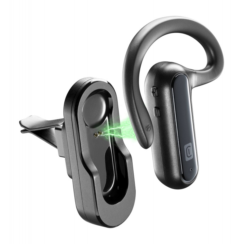 Cellularline CAR FLAT Auricolare Bluetooth® mono con supporto auto