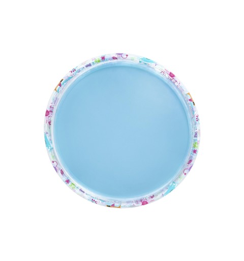 Bestway Pataugeoire gonflable pour enfants trois anneaux Deep Dive 1,52 m x 30 cm