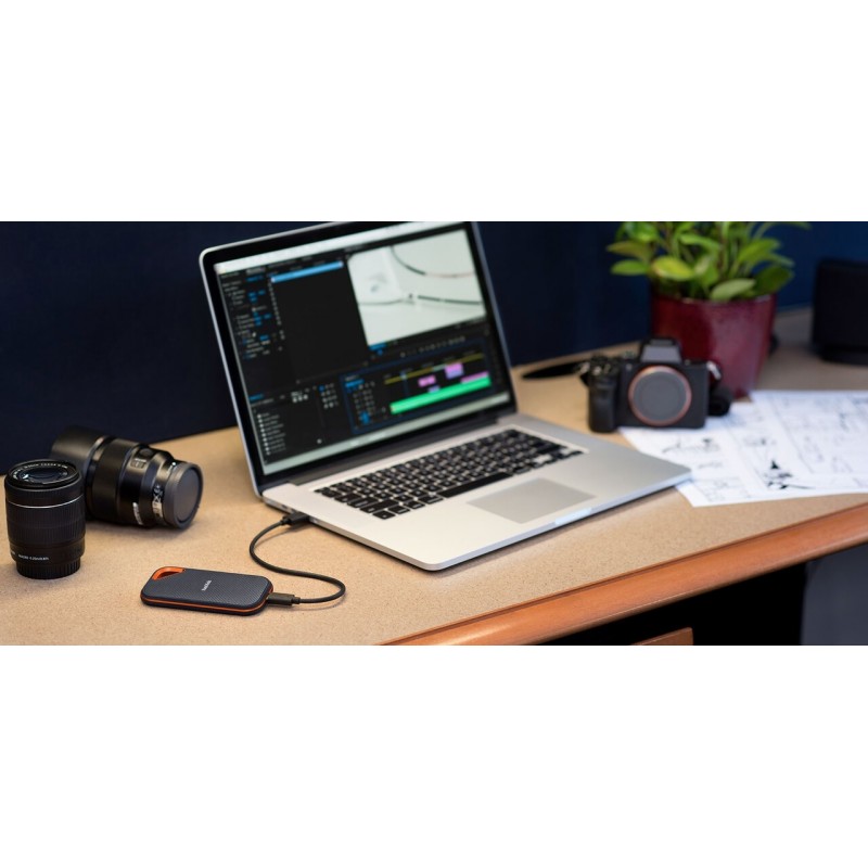 SanDisk Extreme PRO Portable 1 To USB Type-C 3.2 Gen 2 (3.1 Gen 2) Noir