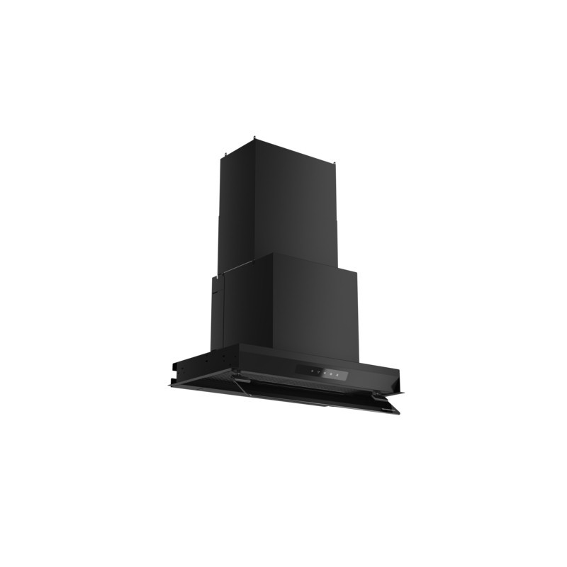 Silverline 3129 Inside 3 Cappa aspirante a parete Nero 620 m³ h