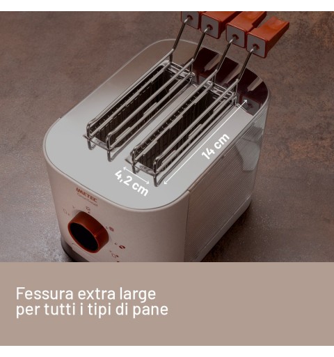 Imetec 7504 toaster 7 2 slice(s) 600 W Sand