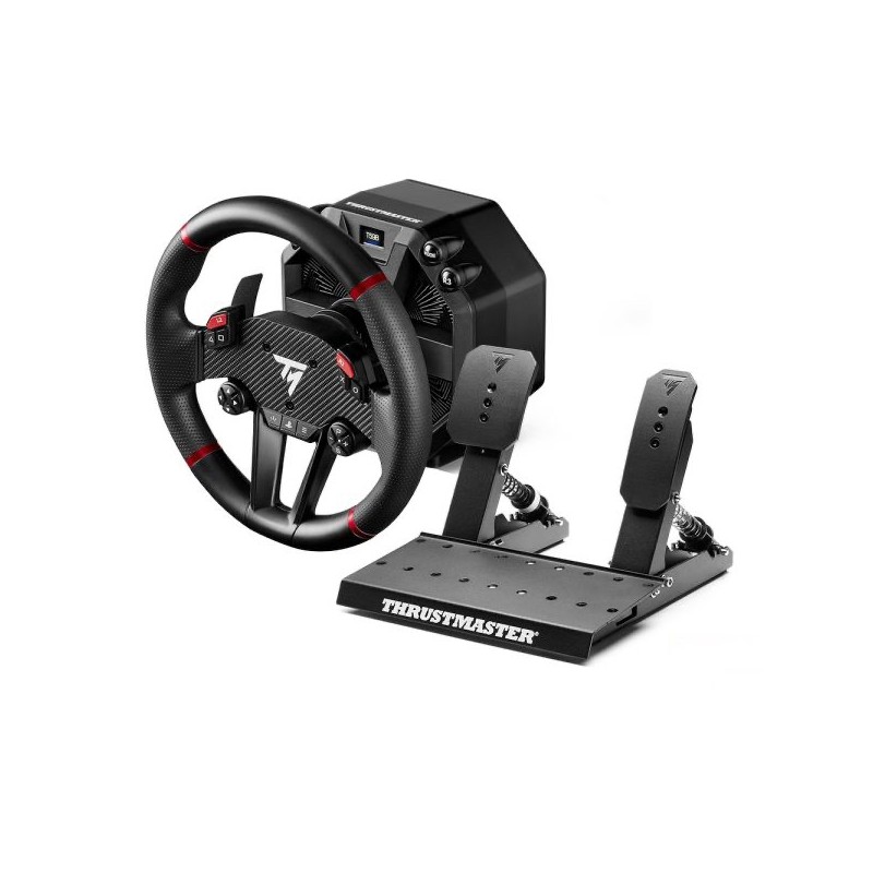 Thrustmaster T598 Schwarz, Rot USB Lenkrad + Pedale PC, PlayStation 4, PlayStation 5