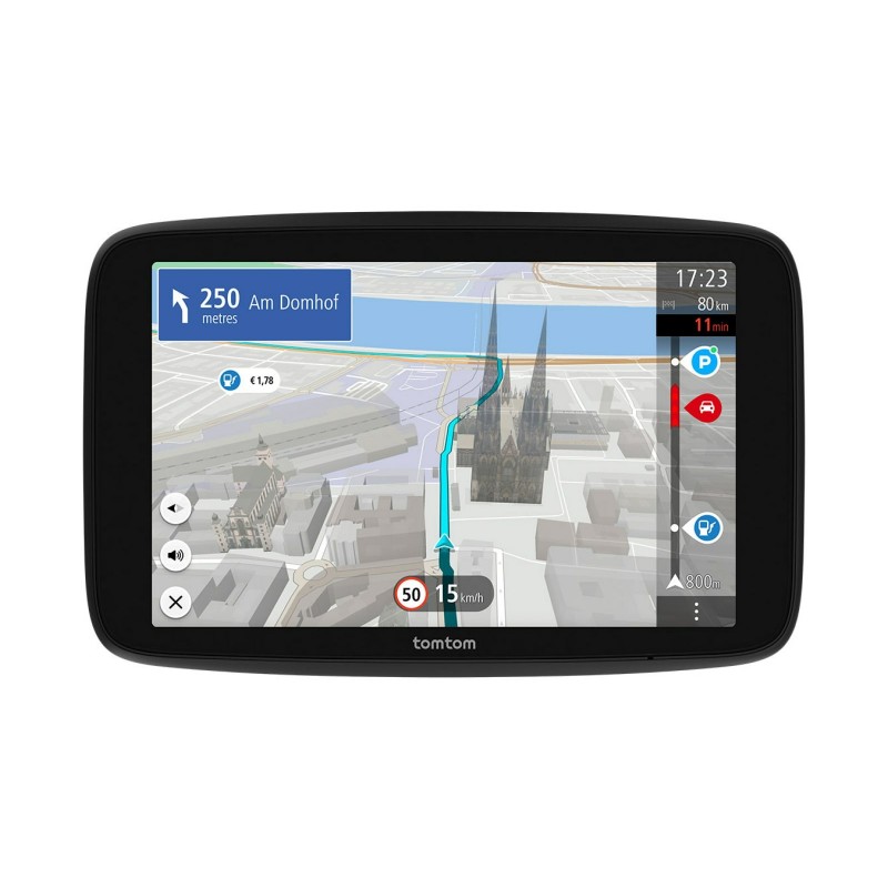 TomTom GO Navigationssystem Tragbar Fixiert 17,8 cm (7") Touchscreen Schwarz