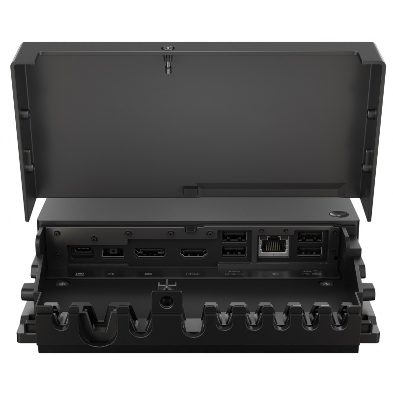Lenovo ThinkSmart SmartDock Avec fil USB 3.2 Gen 2 (3.1 Gen 2) Type-C Noir