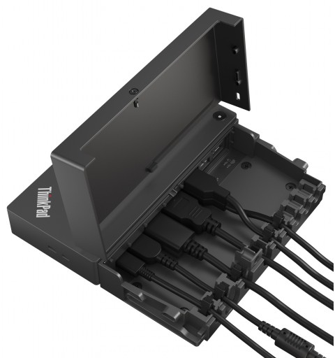 Lenovo ThinkSmart SmartDock Avec fil USB 3.2 Gen 2 (3.1 Gen 2) Type-C Noir
