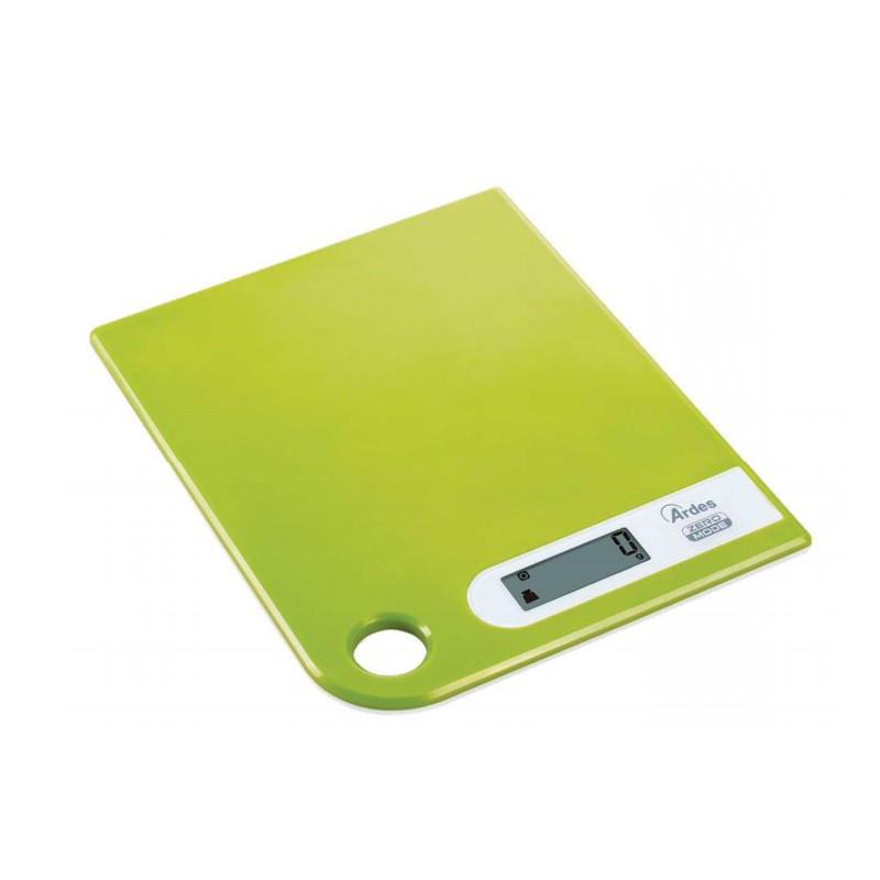 Ardes AR1PA1 Verde Superficie piana Rettangolo Bilancia da cucina elettronica