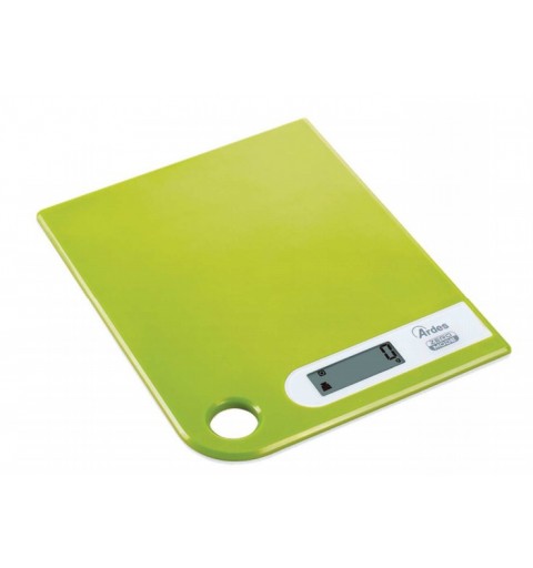 Ardes AR1PA1 Verde Superficie piana Rettangolo Bilancia da cucina elettronica