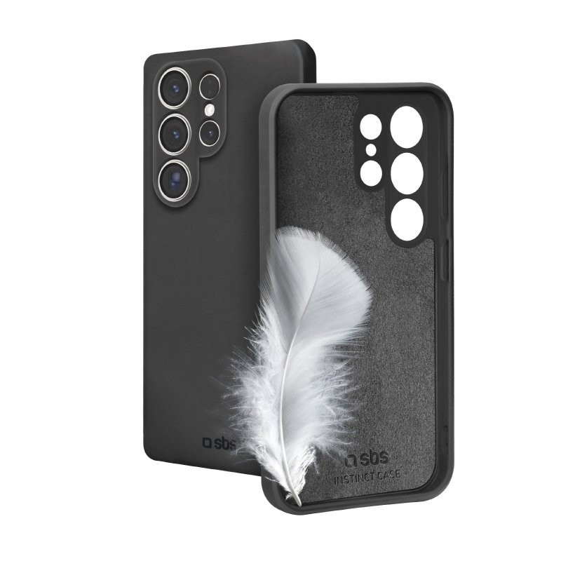 SBS TEINSTSAS25UK mobile phone case 17.5 cm (6.9") Cover Black