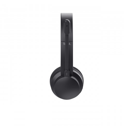 Trust Ayda Kopfhörer Verkabelt & Kabellos Kopfband Anrufe Musik USB Typ-C Bluetooth Schwarz