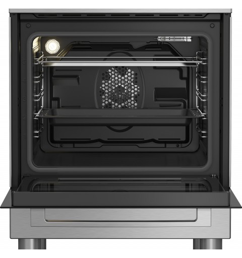 Beko FSE69300X Freistehender Herd Elektro Zonen-Induktionskochfeld Edelstahl