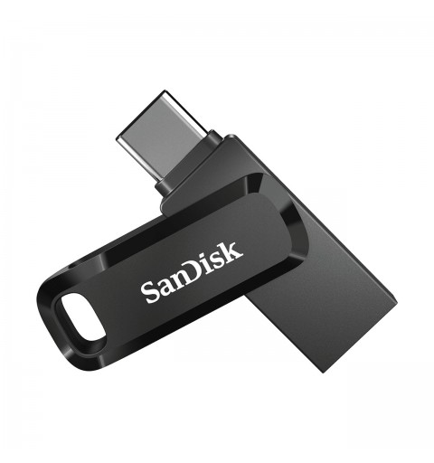 SanDisk Ultra Dual Drive Go lecteur USB flash 64 Go USB Type-A USB Type-C 3.2 Gen 1 (3.1 Gen 1) Noir