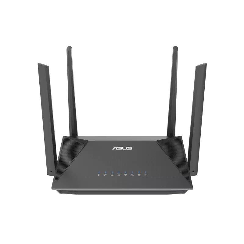 ASUS RT-AX52 AX1800 AiMesh wireless router Gigabit Ethernet Dual-band (2.4 GHz 5 GHz) Black