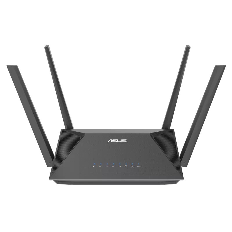ASUS RT-AX52 AX1800 AiMesh WLAN-Router Gigabit Ethernet Dual-Band (2,4 GHz 5 GHz) Schwarz