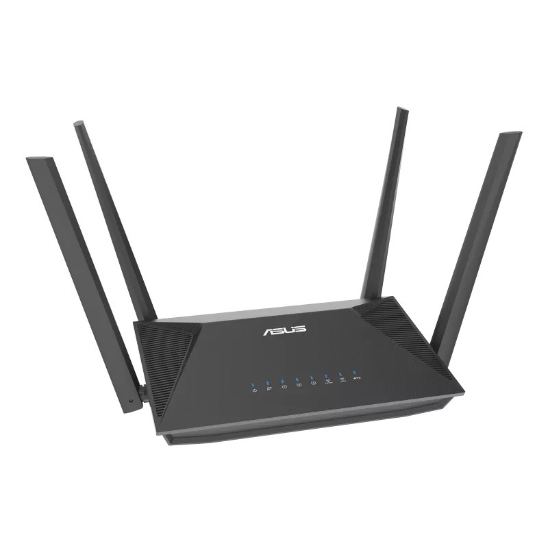 ASUS RT-AX52 AX1800 AiMesh WLAN-Router Gigabit Ethernet Dual-Band (2,4 GHz 5 GHz) Schwarz