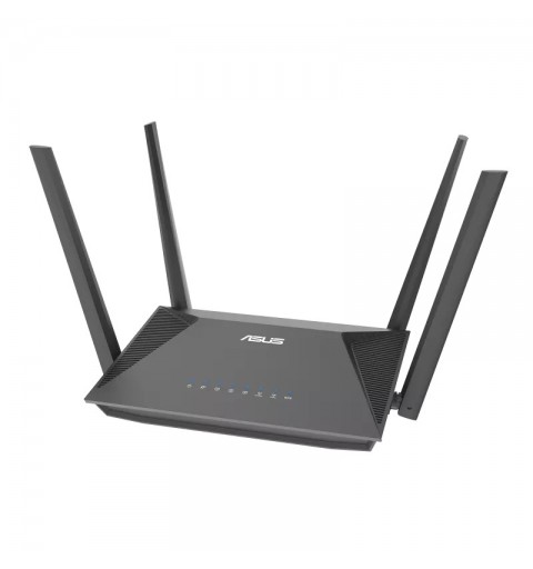 ASUS RT-AX52 AX1800 AiMesh WLAN-Router Gigabit Ethernet Dual-Band (2,4 GHz 5 GHz) Schwarz
