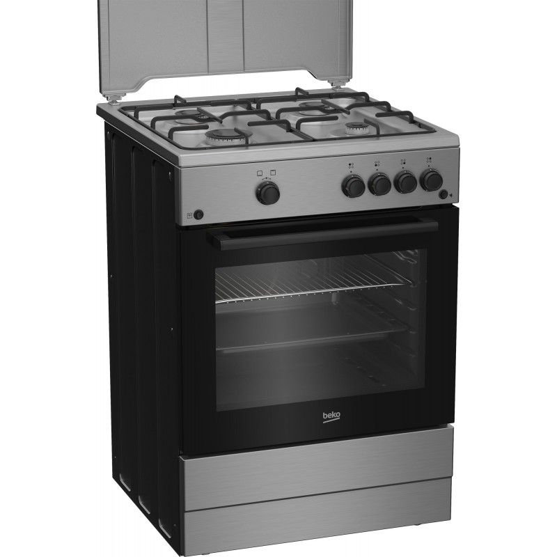 Beko FBG62010DX Freestanding cooker A Gas Stainless steel