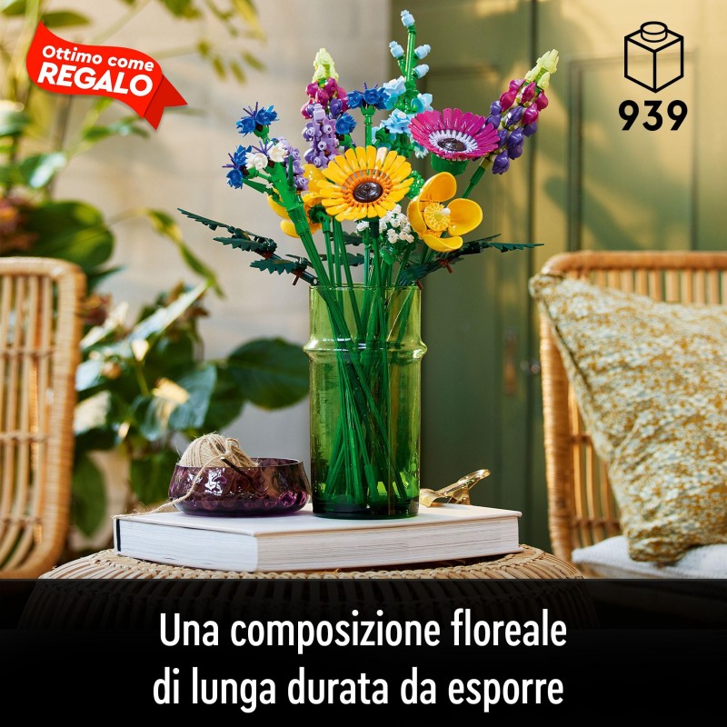 LEGO ICONS Ramo de Flores Silvestres