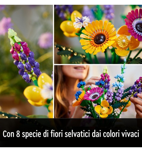 LEGO ICONS Ramo de Flores Silvestres