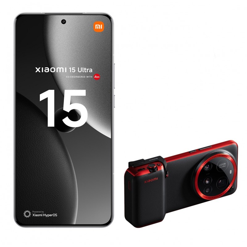Wind Tre Xiaomi 15 Ultra + Photography Kit 17,1 cm (6.73") Dual-SIM 5G USB Typ-C 16 GB 512 GB 5410 mAh Schwarz, Silber