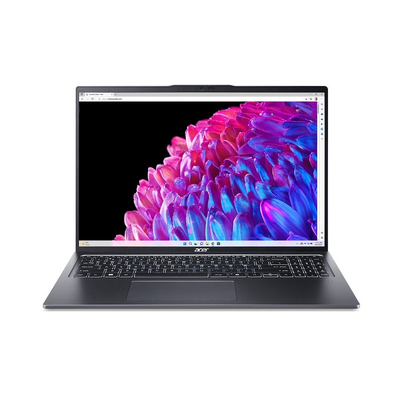 Acer Swift Go 16 SFG16-72-79MF Intel Core Ultra 7 155U Laptop 40,6 cm (16") 16 GB DDR5-SDRAM 512 GB SSD Wi-Fi 6E (802.11ax)