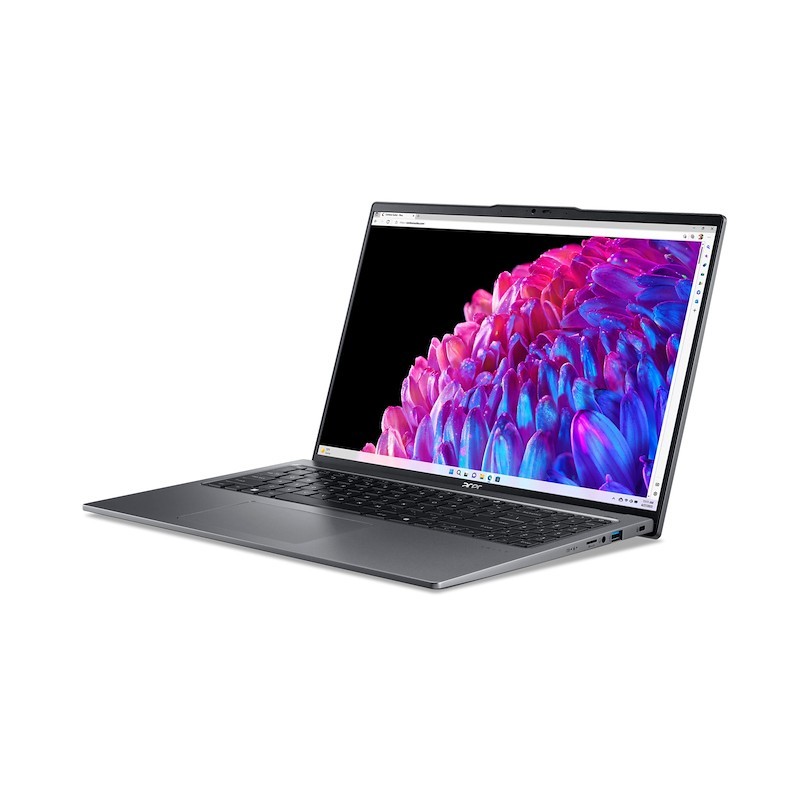 Acer Swift Go 16 SFG16-72-79MF Intel Core Ultra 7 155U Laptop 40,6 cm (16") 16 GB DDR5-SDRAM 512 GB SSD Wi-Fi 6E (802.11ax)