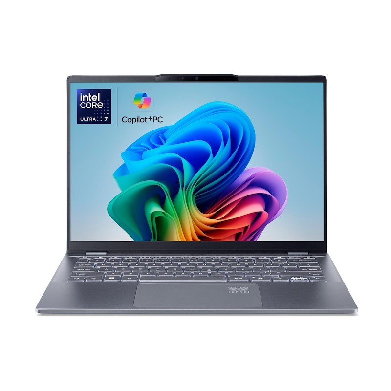 Acer Swift 14 AI SF14-51-76CA Intel Core Ultra 7 256V Laptop 35,6 cm (14") 16 GB DDR5-SDRAM 1 TB SSD Wi-Fi 7 (802.11be) Windows