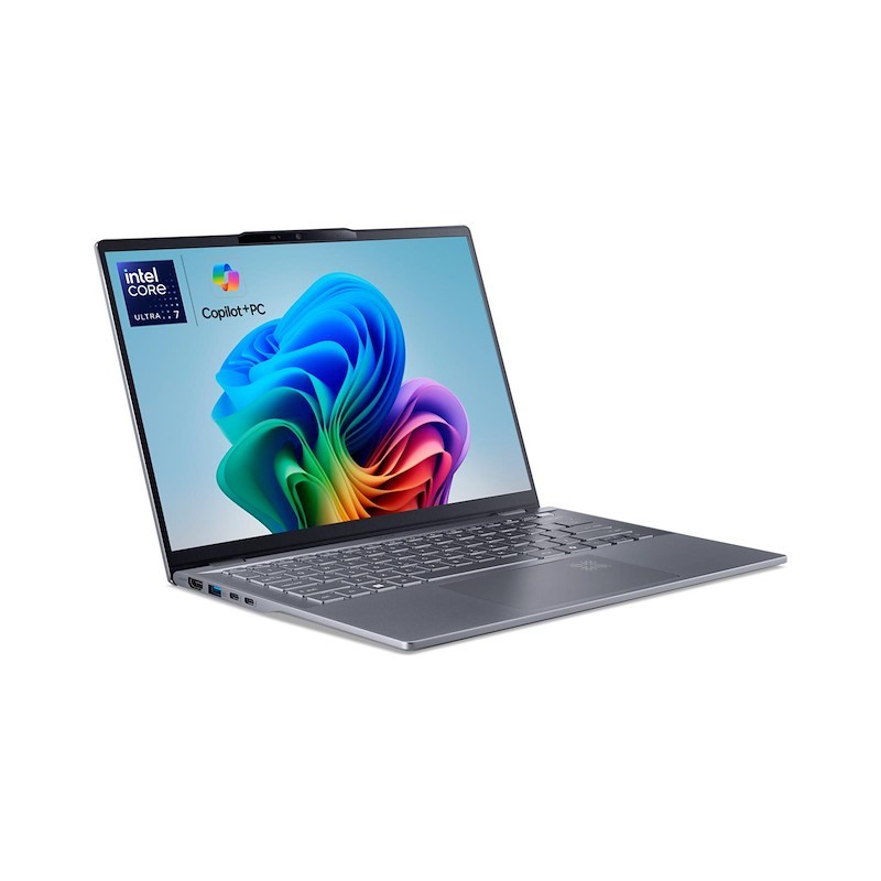 Acer Swift 14 AI SF14-51-76CA Intel Core Ultra 7 256V Laptop 35,6 cm (14") 16 GB DDR5-SDRAM 1 TB SSD Wi-Fi 7 (802.11be) Windows