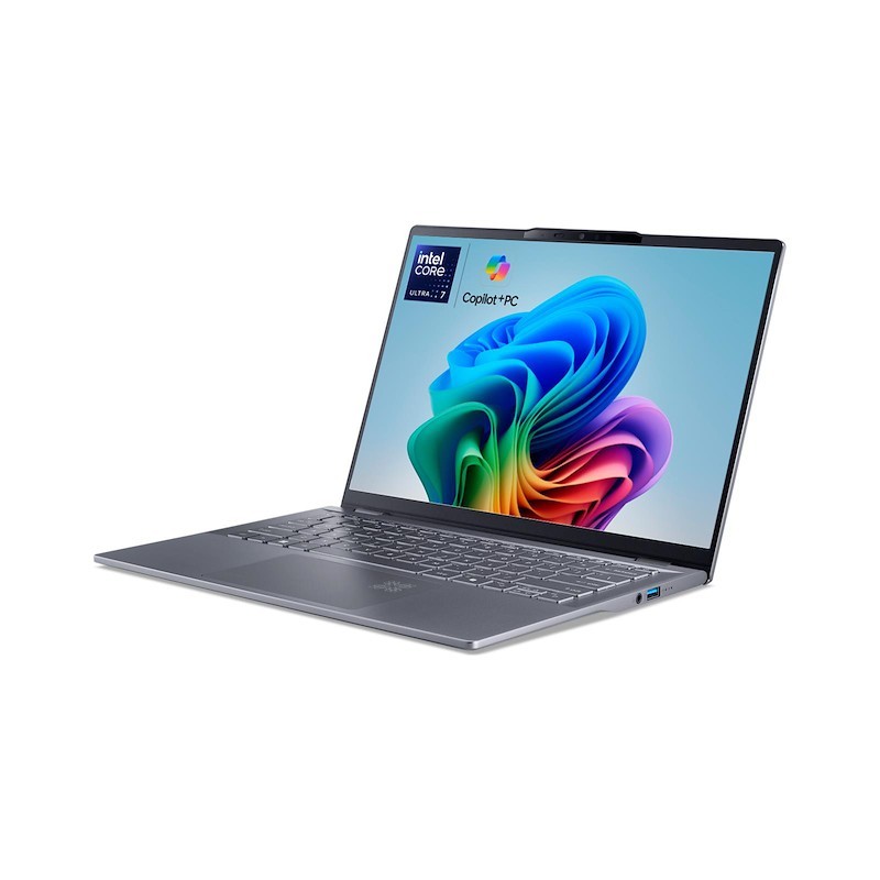 Acer Swift 14 AI SF14-51-76CA Intel Core Ultra 7 256V Laptop 35,6 cm (14") 16 GB DDR5-SDRAM 1 TB SSD Wi-Fi 7 (802.11be) Windows