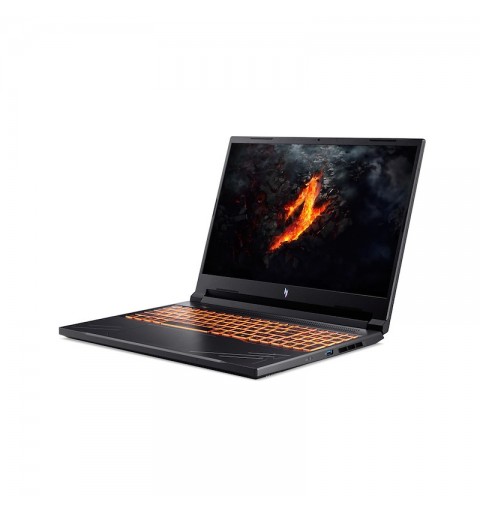 Acer Nitro ANV16-41-R514 AMD Ryzen™ 7 8845HS Ordinateur portable 40,6 cm (16") 16 Go DDR5-SDRAM 512 Go SSD NVIDIA GeForce RTX