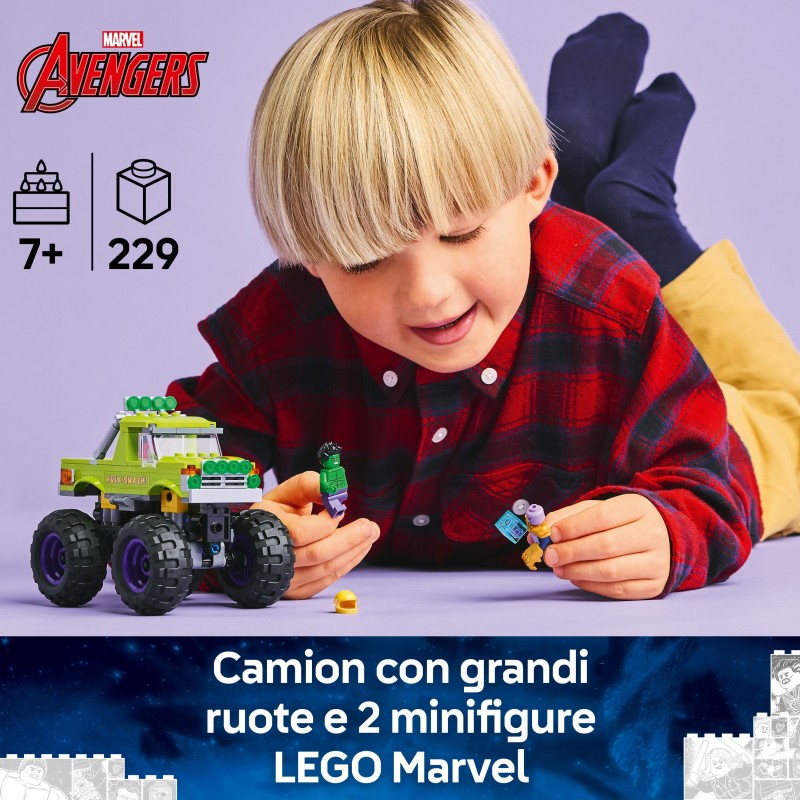 LEGO Le tout-terrain de Hulk contre Thanos