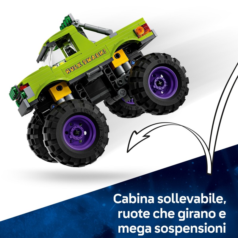 LEGO Hulk-Truck vs. Thanos