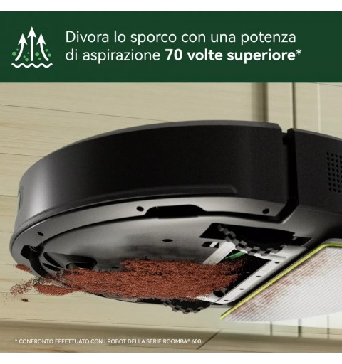 iRobot 105 Combo Sin bolsa Negro