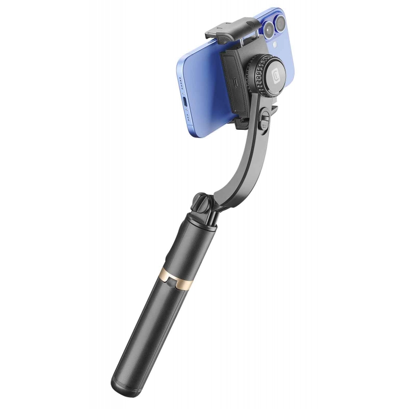 Cellularline Freemotion Stabilizzatore video gimbal per smartphone