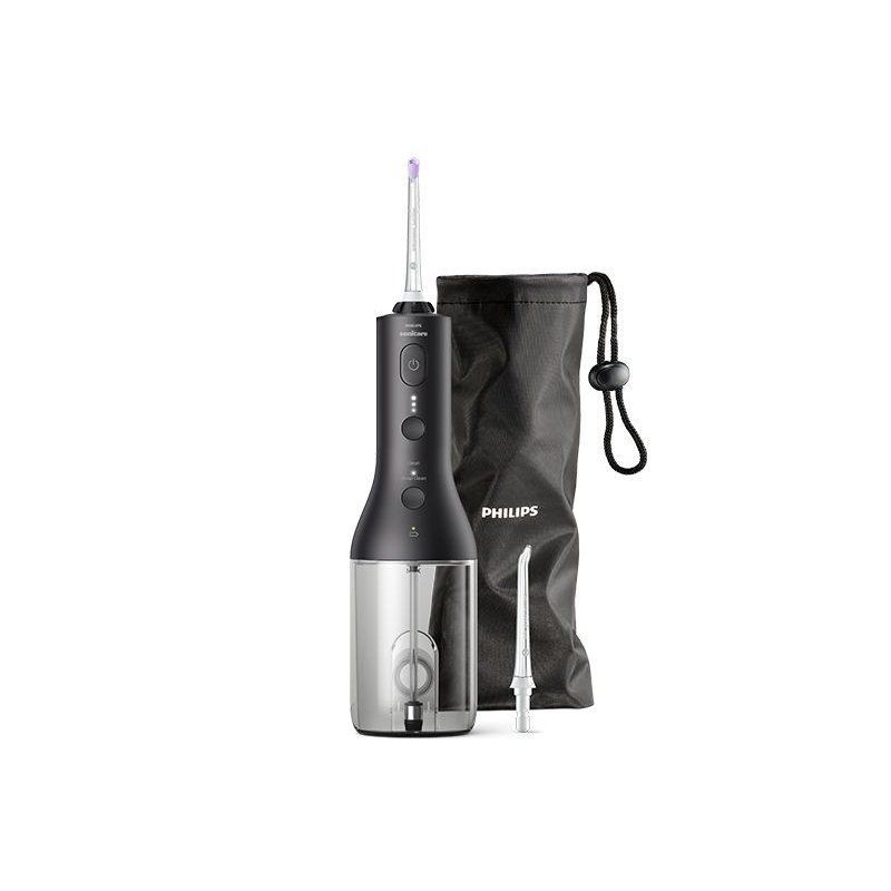 Philips kabelloser Power Flosser 3000 HX3826 33 Wasser-Flosser - schwarz