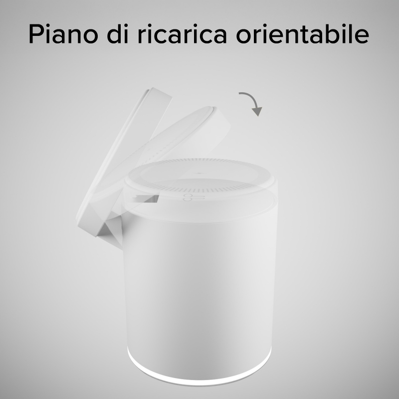 SBS TEWIRMAGFOLD2IN1 Caricabatterie per dispositivi mobili Auricolare, Smartphone Bianco USB Carica wireless Ricarica rapida