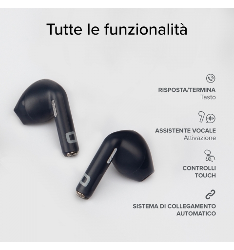 SBS TEEARTWSGOPODSG cuffia e auricolare True Wireless Stereo (TWS) In-ear Musica e Chiamate Bluetooth Grigio