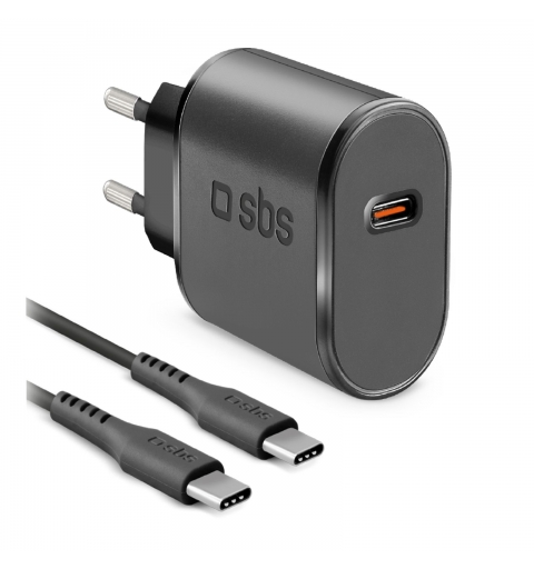 SBS TEKITTRTC15W Ladegerät für Mobilgeräte Universal Schwarz AC Schnellladung Drinnen