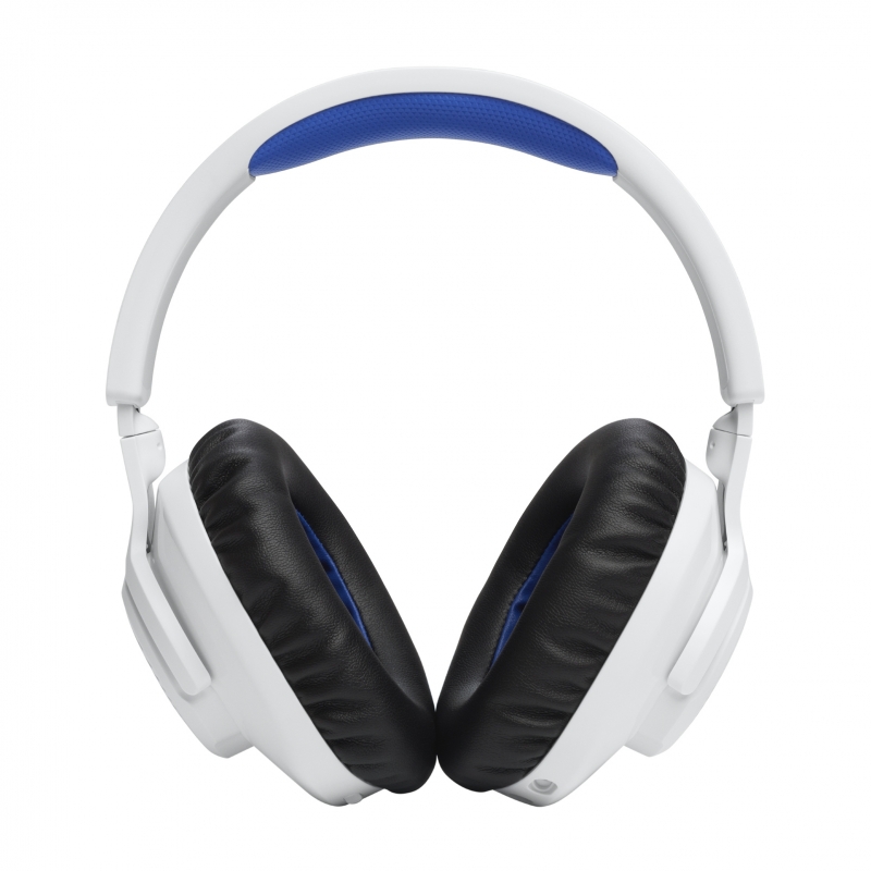 JBL Quantum 360P Kopfhörer Kabellos Kopfband Gaming USB Typ-C Bluetooth Blau, Weiß