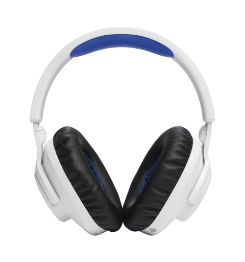 JBL Quantum 360P Kopfhörer Kabellos Kopfband Gaming USB Typ-C Bluetooth Blau, Weiß