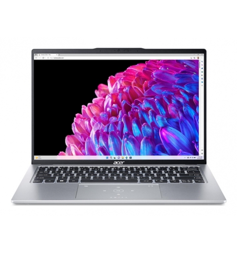 Acer SWIFT GO 14 SFG14-73-73TU Intel Core Ultra 7 155U Computer portatile 35,6 cm (14") 2.8K 16 GB DDR5-SDRAM 512 GB SSD Wi-Fi