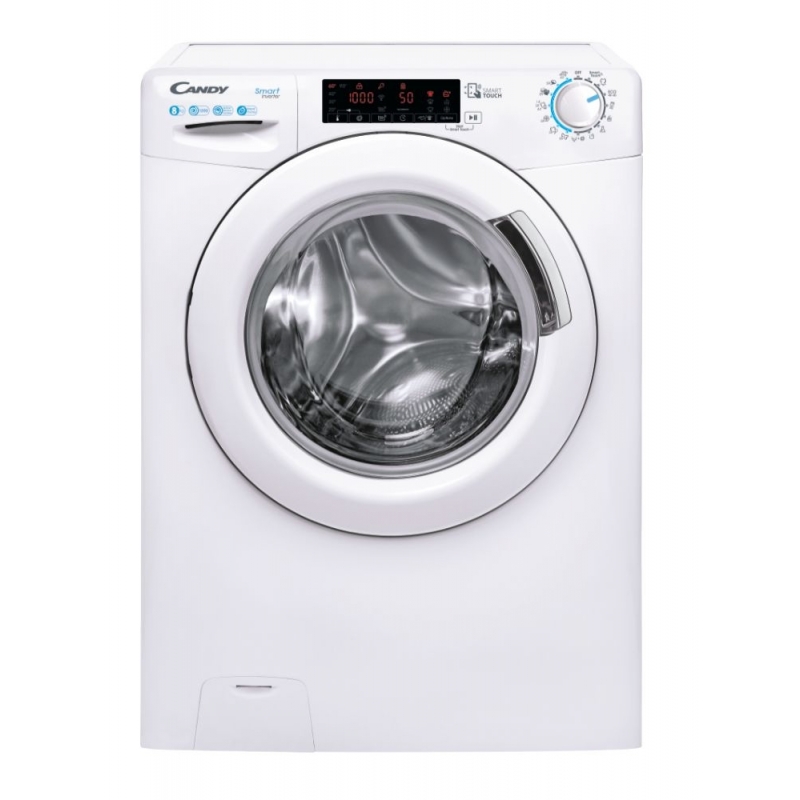 Candy Smart Inverter CS 128TXME-S Waschmaschine Frontlader 8 kg 1200 RPM Weiß