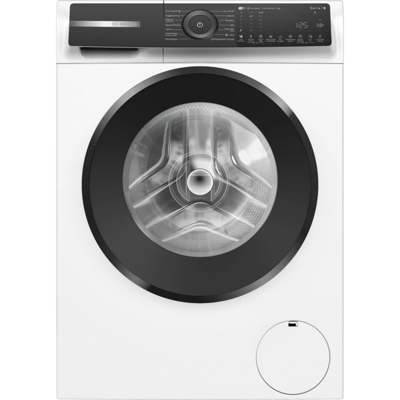 Bosch Serie 6 WGH24400IT Waschmaschine Frontlader 9 kg 1400 RPM Weiß