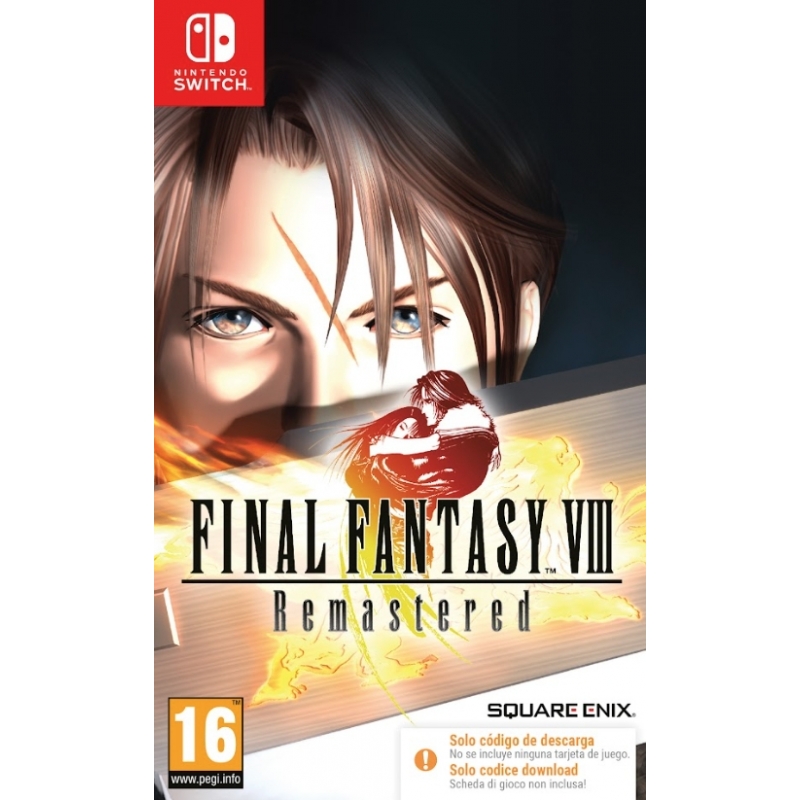 Square Enix Final Fantasy VIII Remastered Rimasterizzata Tedesca, Inglese, ESP, Francese, ITA, Giapponese Nintendo Switch