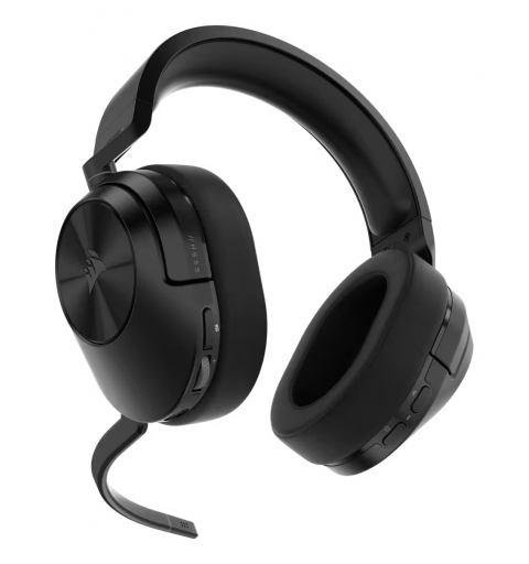 Corsair HS55 WIRELESS Kopfhörer Kabellos Kopfband Gaming Bluetooth Schwarz, Karbon