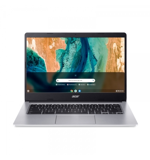 Acer Chromebook 314 CB314-2H-K40M MediaTek MT8183 35,6 cm (14") Full HD 4 GB DDR4-SDRAM 128 GB eMMC Wi-Fi 5 (802.11ac) ChromeOS