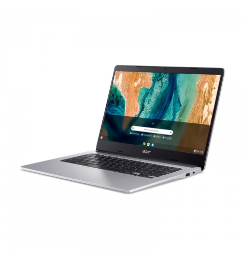 Acer Chromebook 314 CB314-2H-K40M MediaTek MT8183 35,6 cm (14") Full HD 4 GB DDR4-SDRAM 128 GB eMMC Wi-Fi 5 (802.11ac) ChromeOS